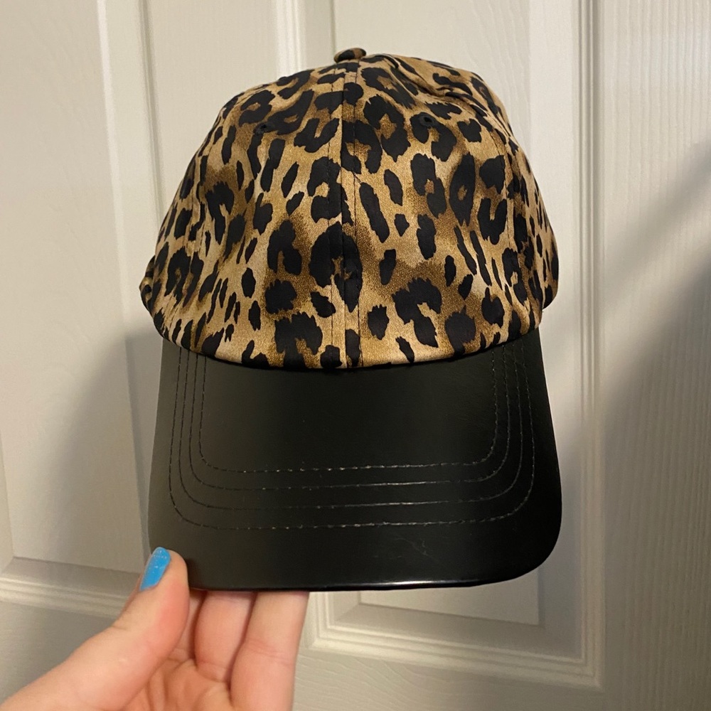 Cheetah Print Hat